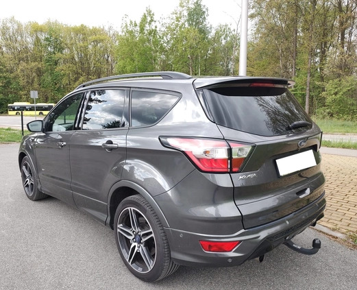 Ford Kuga cena 104900 przebieg: 99447, rok produkcji 2018 z Tychy małe 254